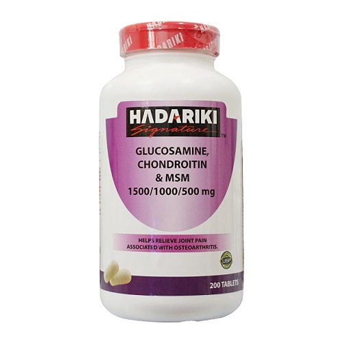 Tăng cường 3 dưỡng chất thiết yếu có trong viên uống Hadariki Glucosamine 