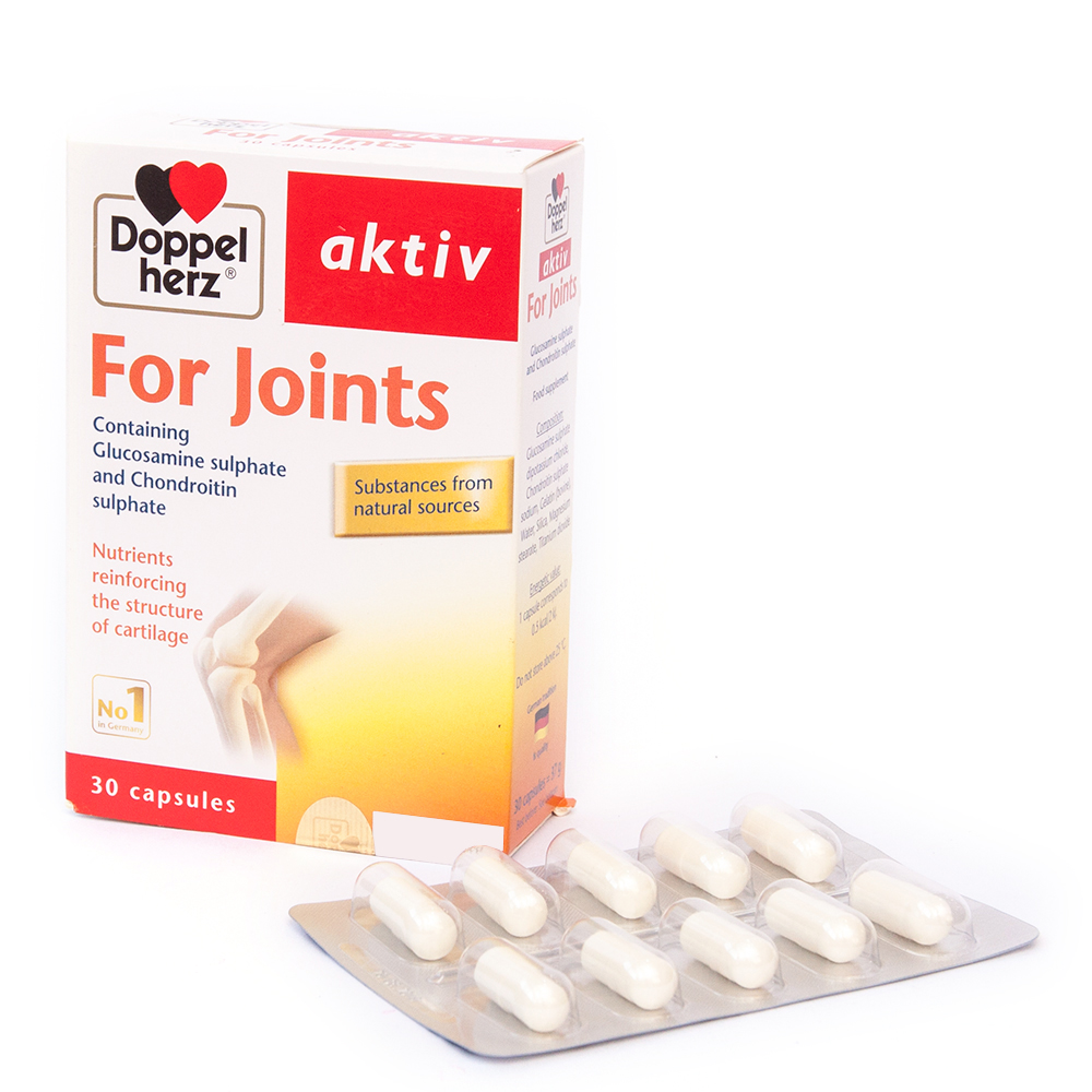 Doppelherz Aktiv For Joints là viên uống hỗ trợ sức khỏe xương khớp của Đức