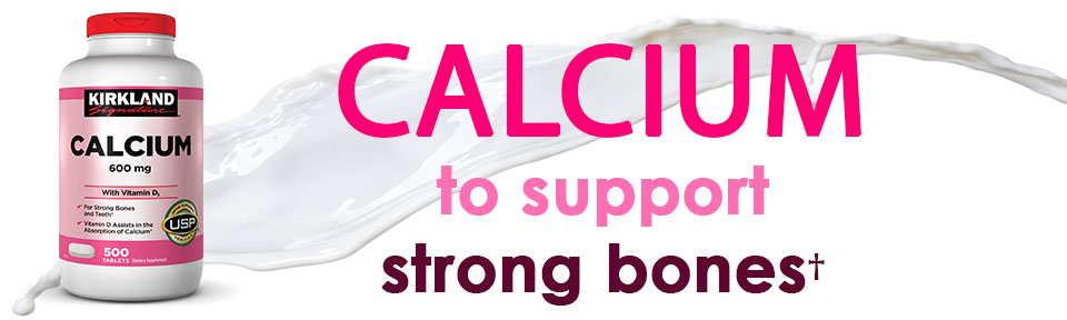 Kirkland Calcium D3 giúp tăng cường sức khỏe xương khớp
