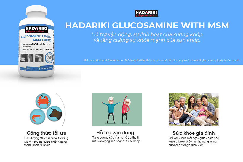 Hadariki Glucosamine 375