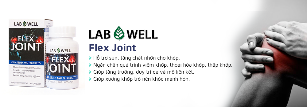 Lab Well Flex Joint hỗ trợ bệnh xương khớp hiệu quả