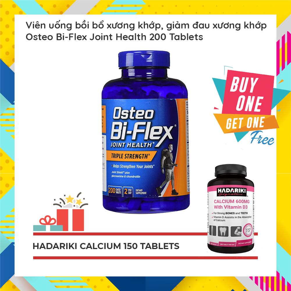 Osteo Bi-Flex Triple Strength đang có khuyến mãi mua 1 tặng 1
