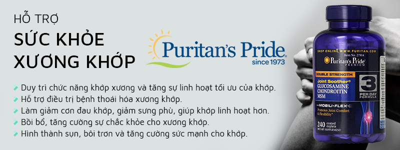 Sự kết hợp giữa Glucosamine, Chondroitin, MSM hỗ trợ bảo vệ xương khớp