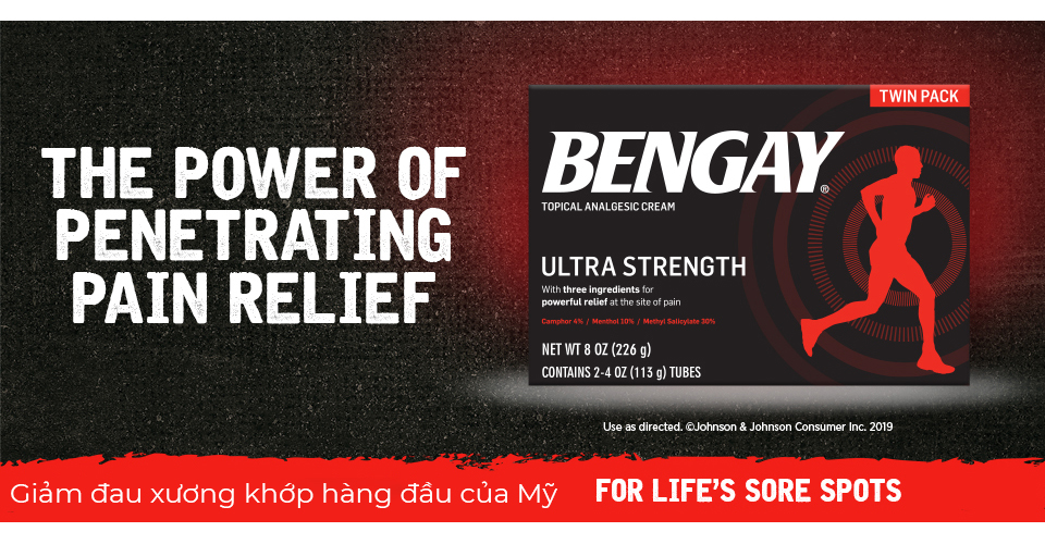 Kem xoa bóp Bengay Ultra Strength 226g được tin dùng tại Mỹ