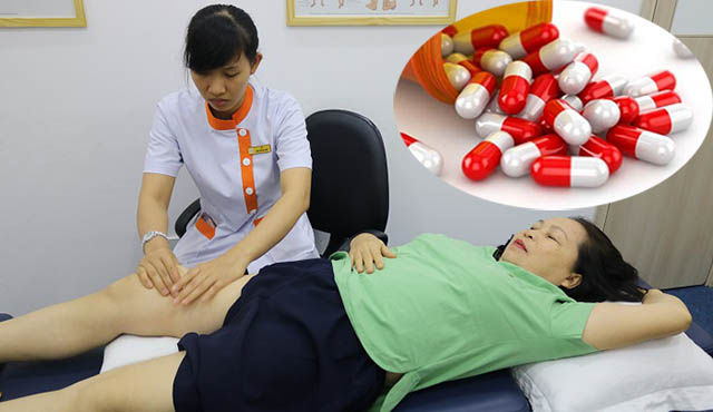 Sử dụng thuốc tây chữa bệnh tràn dịch khối khớp