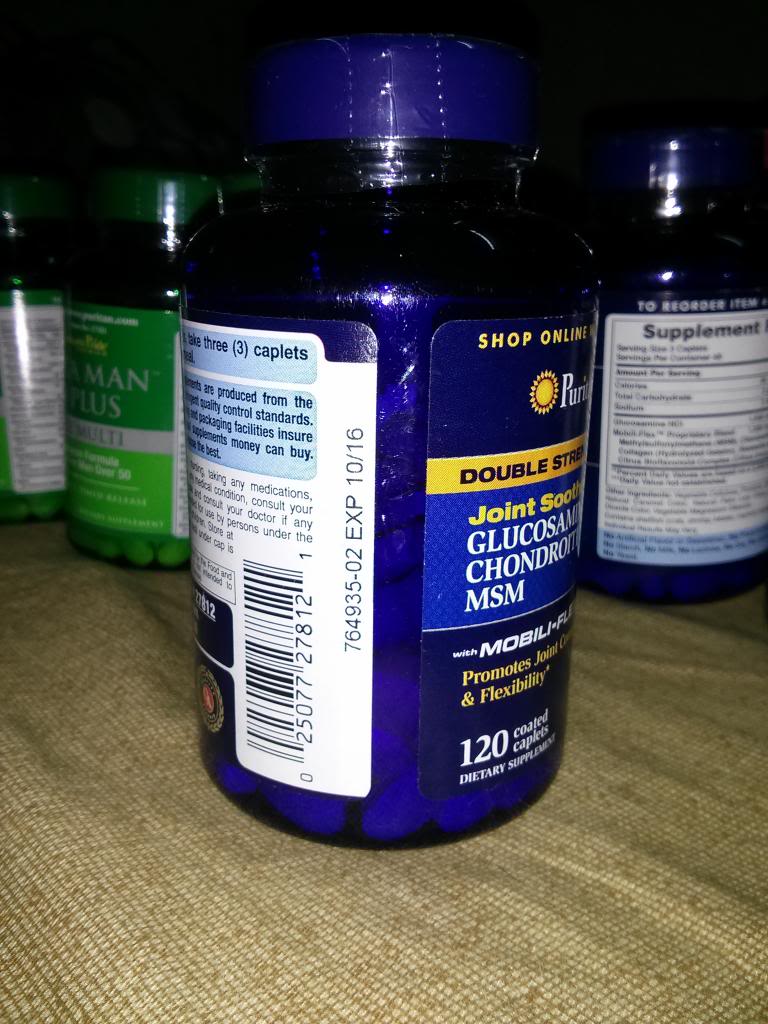 Glucosamine 120 viên Puritans Pride