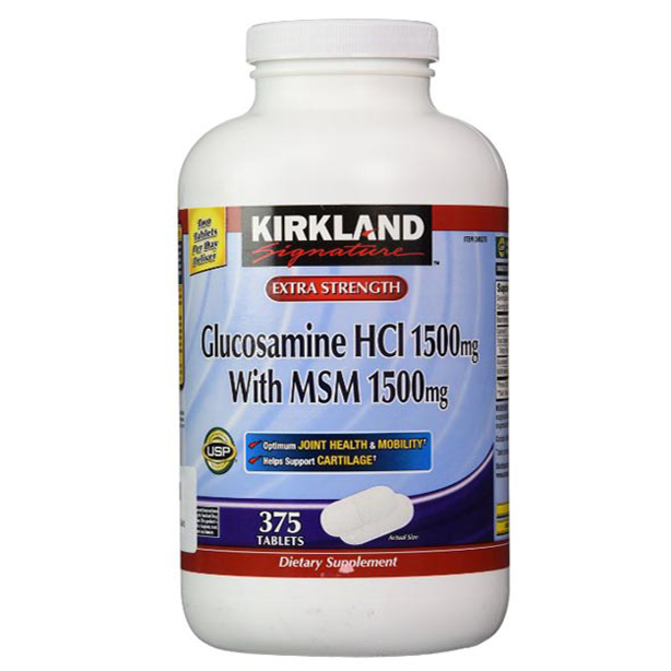 Glucosamine 375 Kirkland