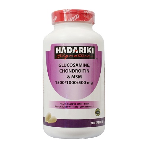 Tăng cường 3 dưỡng chất thiết yếu có trong viên uống Hadariki Glucosamine