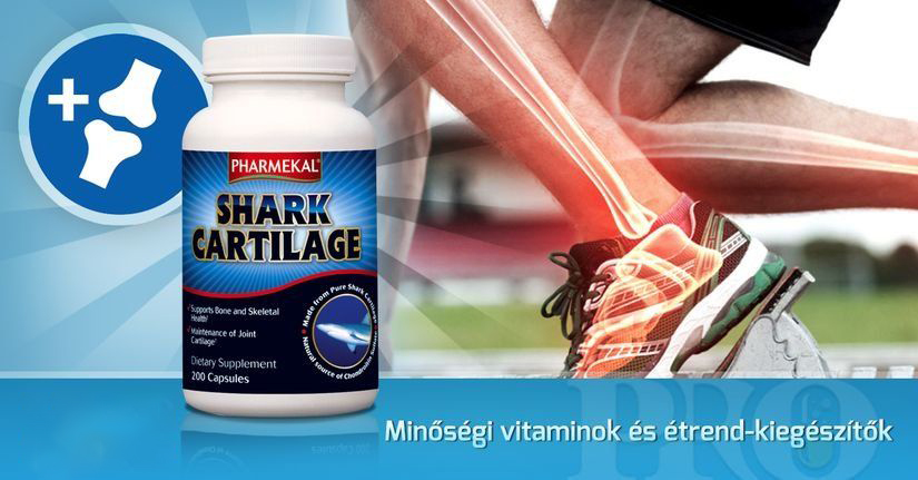 Sụn cá mập Pharmekal Shark Cartilage là một trong những dòng sản phẩm hỗ trợ xương khớp của Mỹ