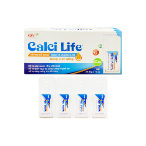Calci Life OPV 20 ống x 10ml – Hỗ trợ bổ sung Calci và Vitamin Calci Life OPV 20 ống x 10ml – Hỗ trợ bổ sung Calci và Vitamin