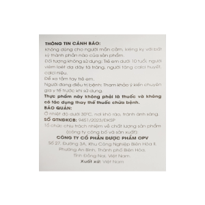 Calci Life OPV 20 ống x 10ml – Hỗ trợ bổ sung Calci và Vitamin