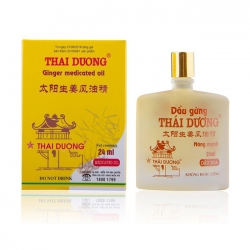 Dầu gừng Thái Dương dầu xoa bóp giảm đau xương khớp (Chai 24ml) - Hết hàng