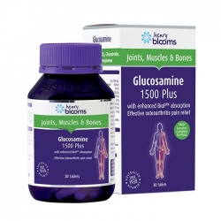 Glucosamine 1500 Plus Henry Blooms, Hộp 30 viên Glucosamine 1500 Plus Henry Blooms, Hộp 30 viên