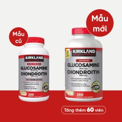 Kirkland Glucosamine 1500mg & Chondroitin 1200mg (Mẫu mới 280 viên)