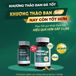 Viên xương khớp Khương Thảo Đan Gold, Chai 30 viên