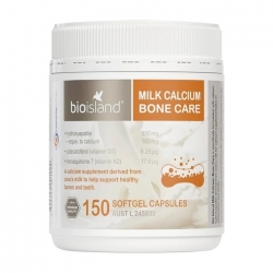 Milk Calcium Bone Care Bio Island 150 viên - Viên uống bổ sung canxi Milk Calcium Bone Care Bio Island 150 viên - Viên uống bổ sung canxi