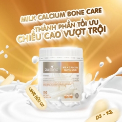 Milk Calcium Bone Care Bio Island 150 viên - Viên uống bổ sung canxi