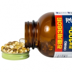 Sụn cá mập Orihiro Squalene Nhật Bản - Dầu gan cá mập (Chai 360 viên)