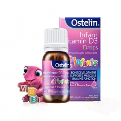 Ostelin Infant Vitamin D3 Drops Cho Trẻ Từ Sơ Sinh Đến 12 Tuổi