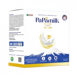 PaPamilk Diasure Chứa Tổ Yến 7 Gói x 32g - Sữa cho người tiểu đường PaPamilk Diasure Chứa Tổ Yến 7 Gói x 32g - Sữa cho người tiểu đường