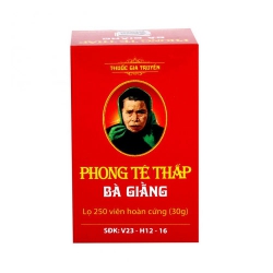 Phong tê thấp bà giằng, Chai 250 viên Phong tê thấp bà giằng, Chai 250 viên