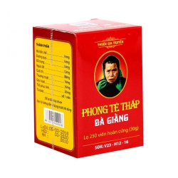 Phong tê thấp bà giằng, Chai 250 viên Phong tê thấp bà giằng, Chai 250 viên