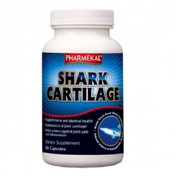 Sụn cá mập Pharmekal Shark Cartilage giúp phục hồi và tái tạo sụn khớp (Hộp 60 viên)