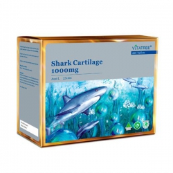 Sụn cá mập Vitatree Shark Cartilage 1000mg hỗ trợ xương khớp, Hộp 200 viên Sụn cá mập Vitatree Shark Cartilage 1000mg hỗ trợ xương khớp, Hộp 200 viên