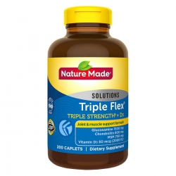 Viên uống bổ khớp Nature Made Triple Flex Triple Strength + D3, Chai 200 viên