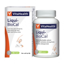 Vitahealth Liqui-BioCal, Hộp 60 viên Vitahealth Liqui-BioCal, Hộp 60 viên