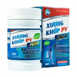 Xương khớp PV Fort| Dược phúc vinh, Chai 60 viên