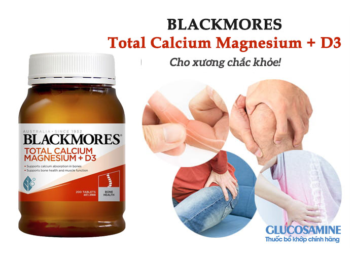Blackmores Total Calcium Magnesium + D3
