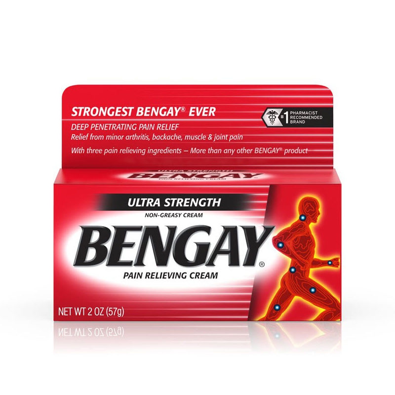 Kem xoa bóp Bengay Ultra Strength giảm đau nhức xương khớp của Mỹ, Tuýp 57g - HẾT HÀNG