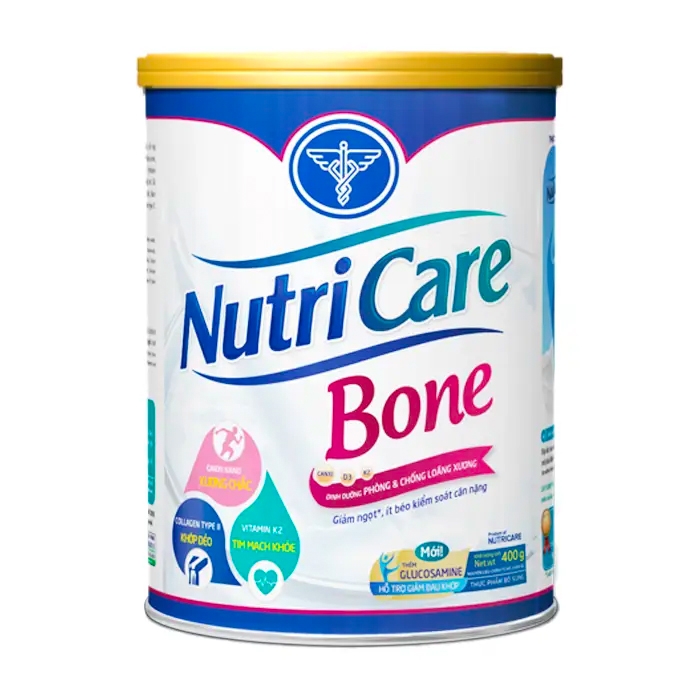 Nutricare Bone 400g - Sữa dinh dưỡng y học ngừa loãng xương