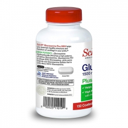 Schiff Glucosamine Plus MSM 1500mg hỗ trợ giảm đau nhức khớp