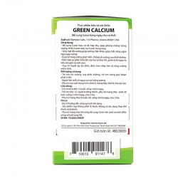Green Calcium - Bổ sung canxi hữu cơ
