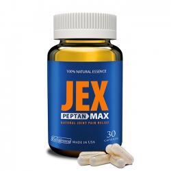Jex Max Peptan 200mg Collagen Type 2 bổ xương khớp, Chai 30 viên