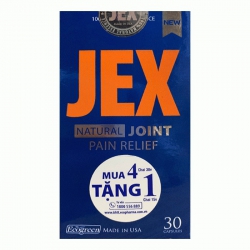Jex Max Peptan 200mg Collagen Type 2 bổ xương khớp, Chai 30 viên