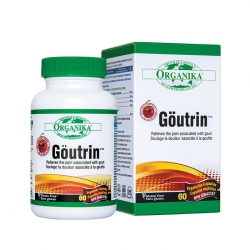 Organika Goutrin - Hỗ trợ điều trị Gout, Chai 60 viên