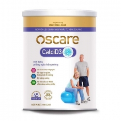 Oscare CalciD3 900g – Sữa phòng ngừa loãng xương