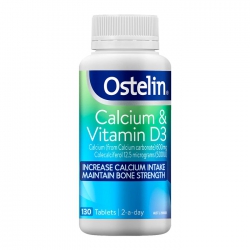 Ostelin Calcium & Vitamin D3, Chai 130 Viên