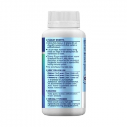 Ostelin Kids Calcium & Vitamin D3 Chewable Tablets, Chai 90 viên