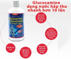 Nước uống bổ khớp Pharmekal Joint Flex Plus Glucosamine & Chondroitin + Collagen Type II (Chai 946ml), Mỹ