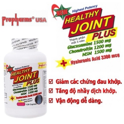 Tpbvsk xương khớp Propharms USA Healthy Joint Plus, Chai 120 viên