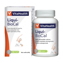 Vitahealth Liqui-BioCal, Hộp 60 viên