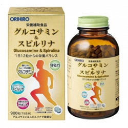 Xương khớp Orihiro Glucosamine & Spirulina Orihiro Nhật Bản | Chai 900 Viên (HẾT HÀNG)